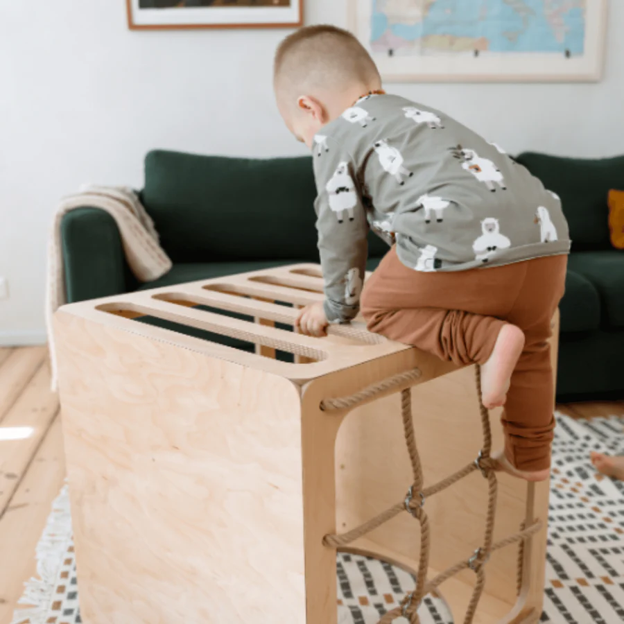 Cubo de escalada: un juguete con posibilidades infinitas