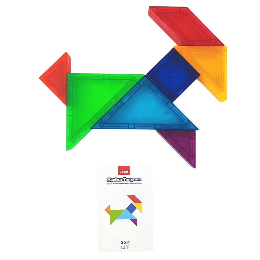 Classic Magnetic 3D Tangram
