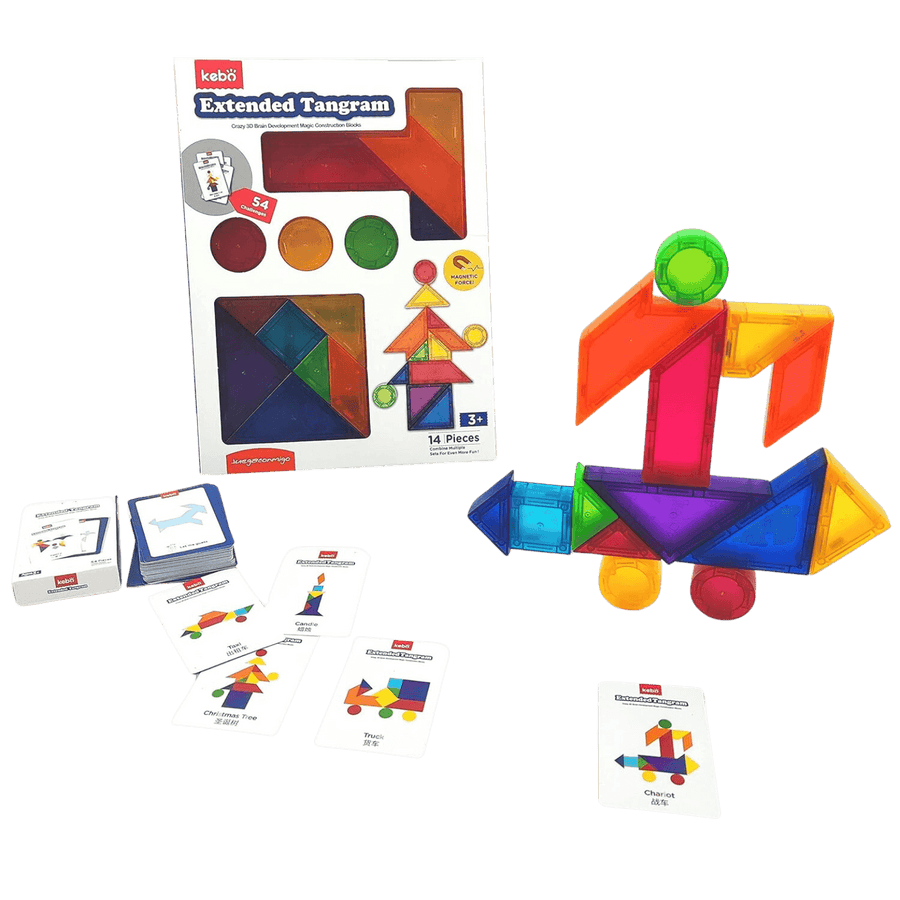 Magnetic 3D Tangram Extension