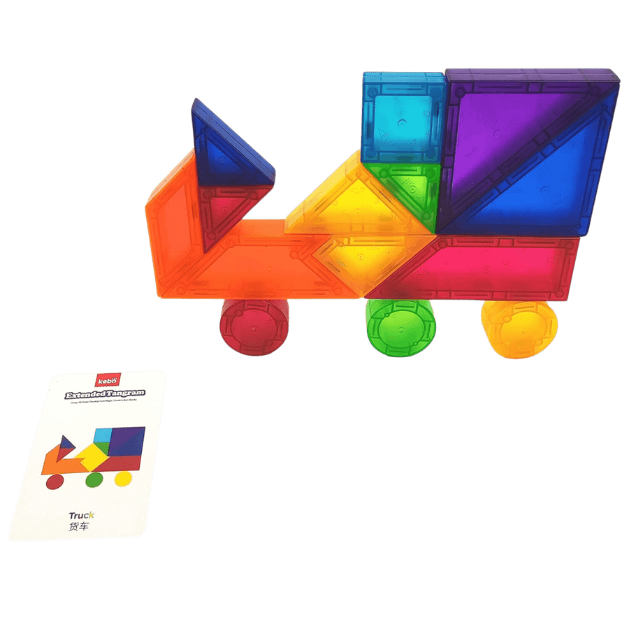 Magnetic 3D Tangram Extension