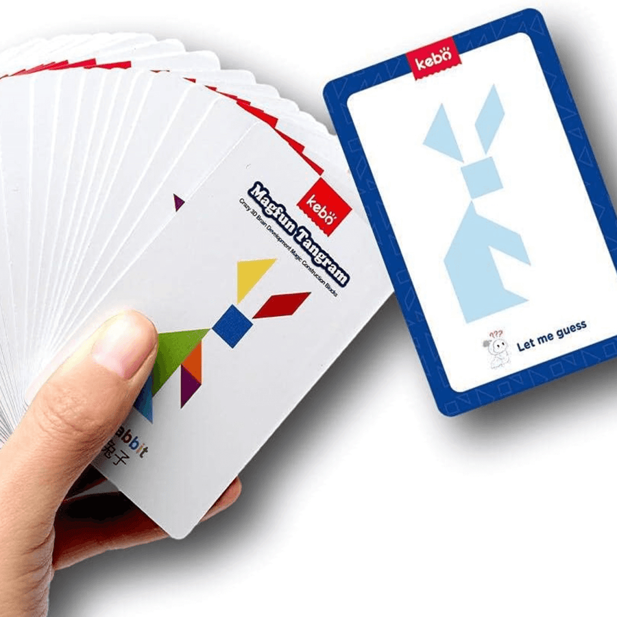 Magnetic 3D Tangram Extension