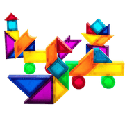 Magnetic 3D Tangram Extension