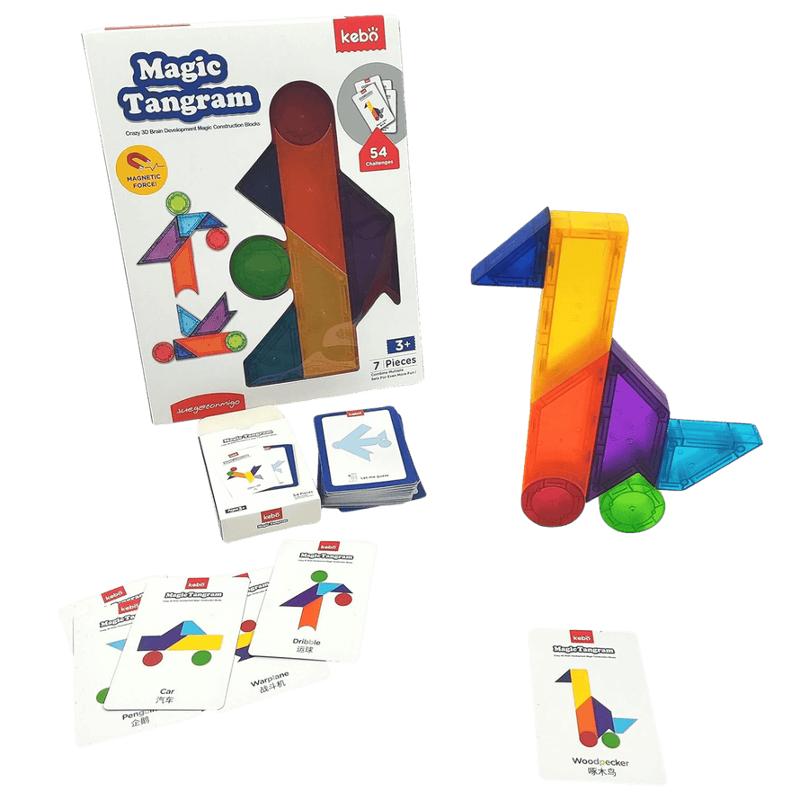 Tangram 3D Magnético Mágico