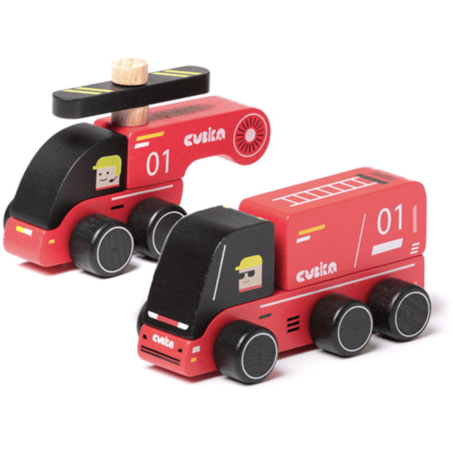 firefighters in action