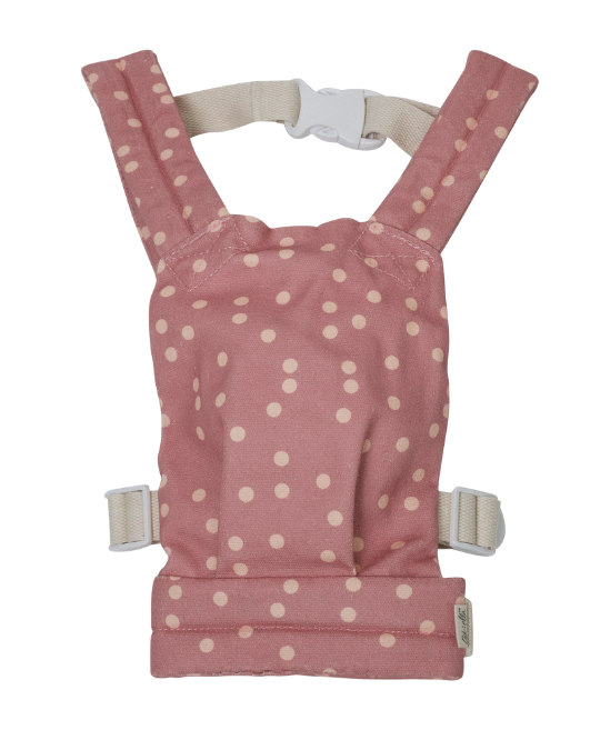 Mini Baby Carrier with Polka Dots Cucamenta