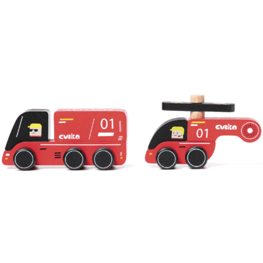firefighters in action