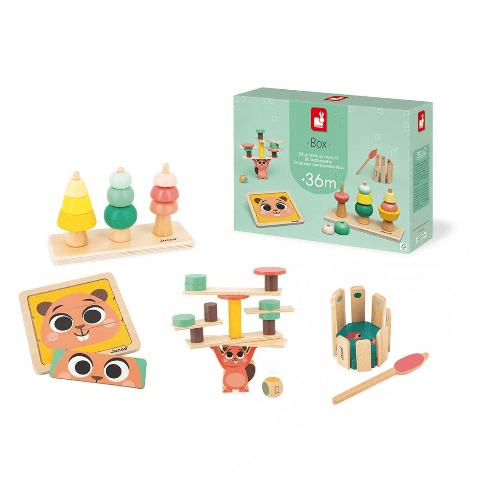 Box Juguetes Estimulación 36 meses
