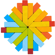 bloque de construccion creativos