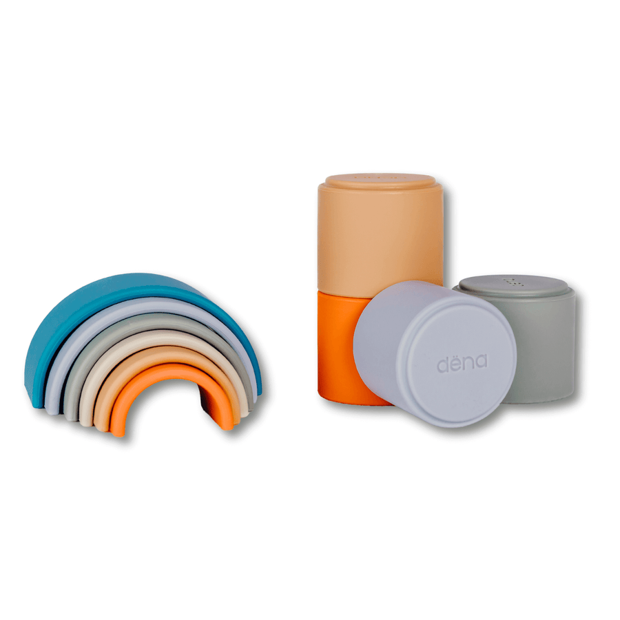 Stackable Silicone Cups