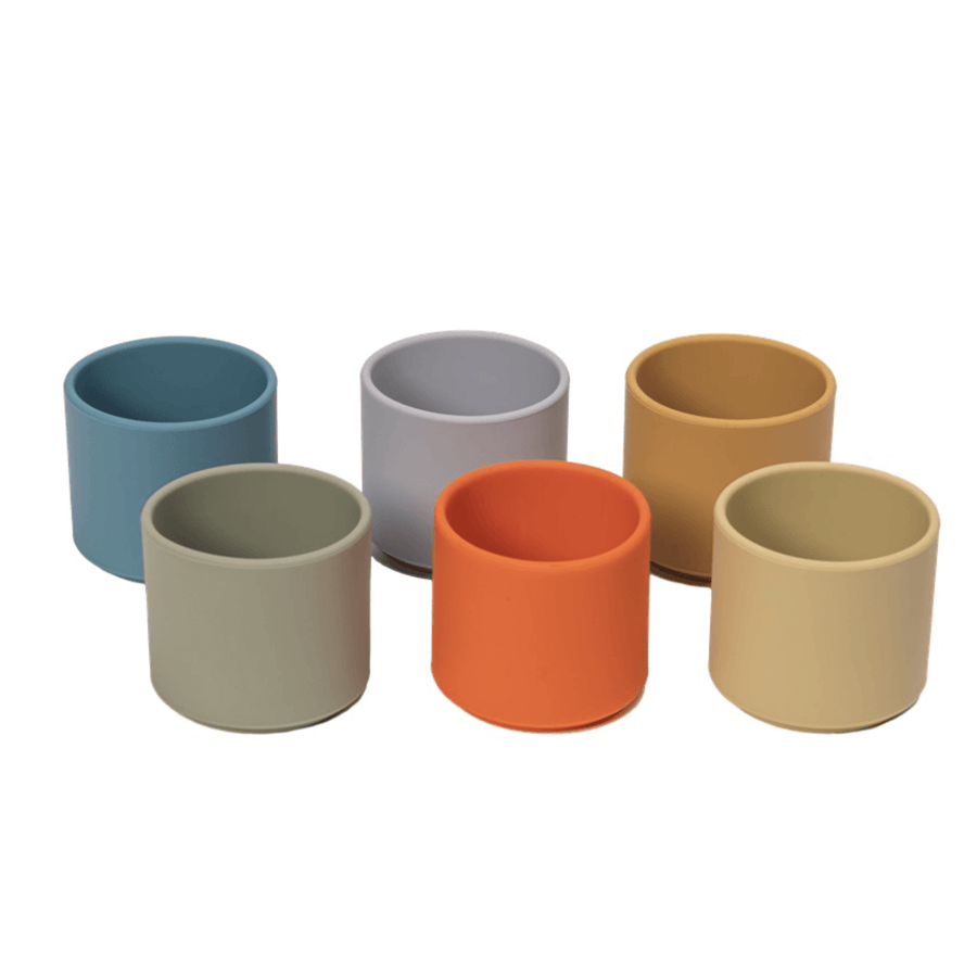 Stackable Silicone Cups