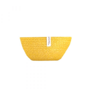 cuenco yute amarillo