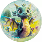 Wooden Dragon Puzzle