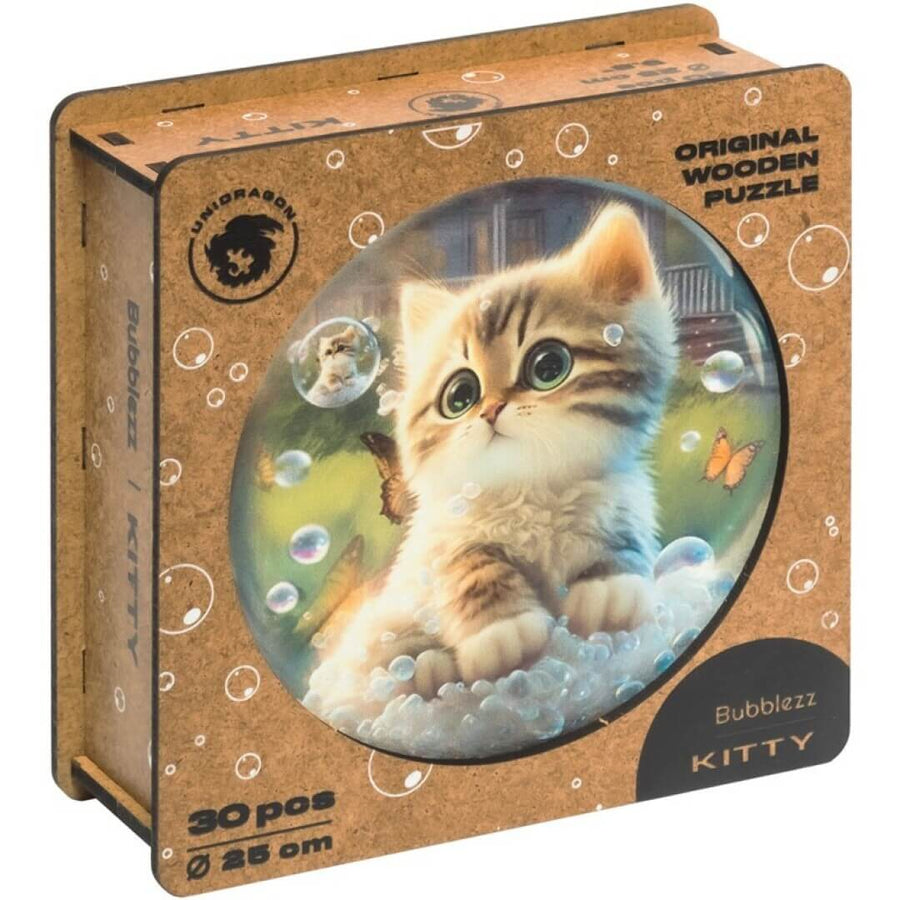 Wooden Puzzle Kitten