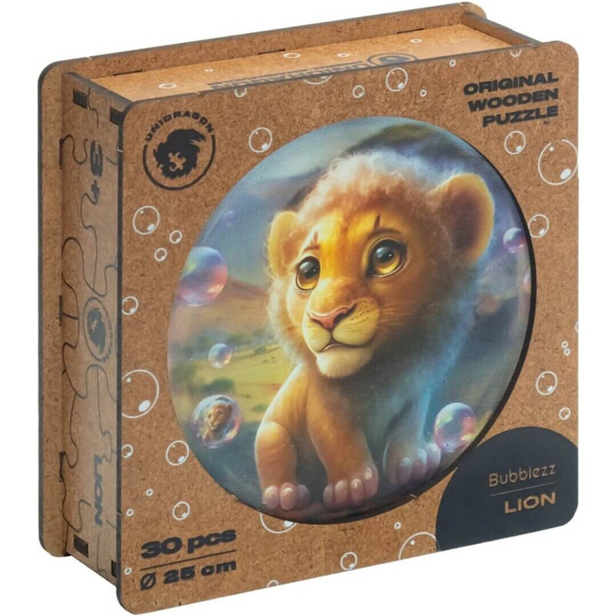 Wooden Lion Puzzle