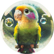 Wooden Parrot Puzzle