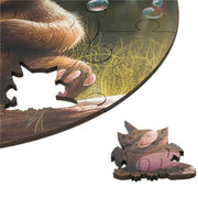 Wooden Puzzle Bear