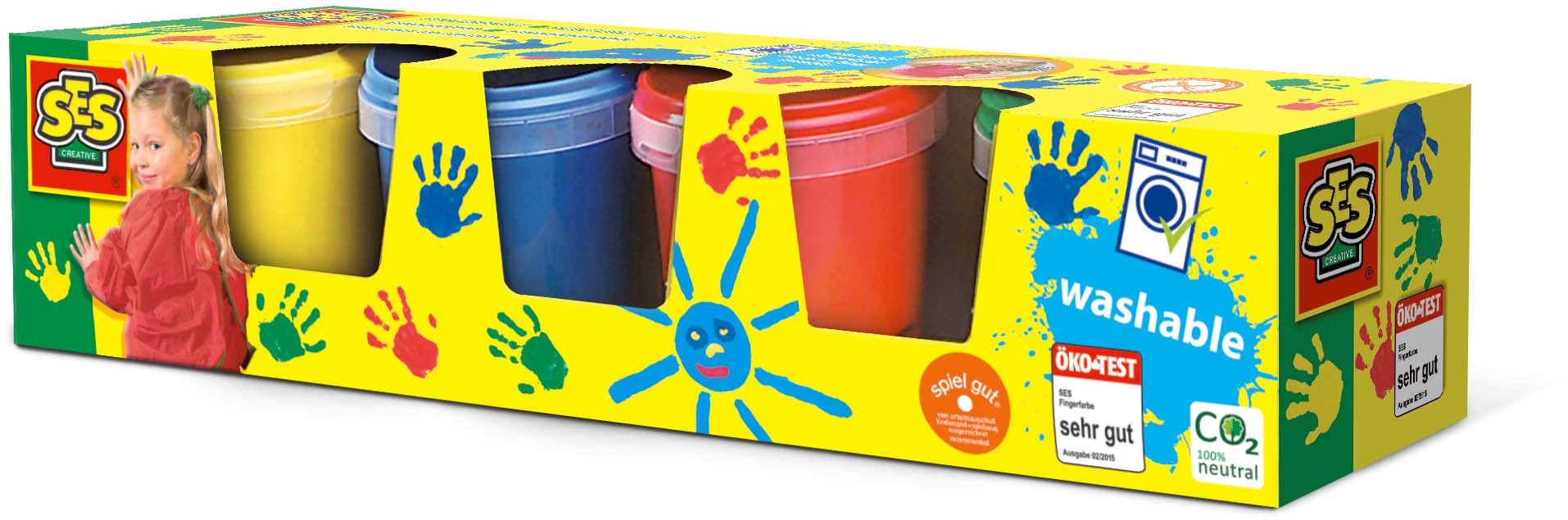 pintar con los dedos