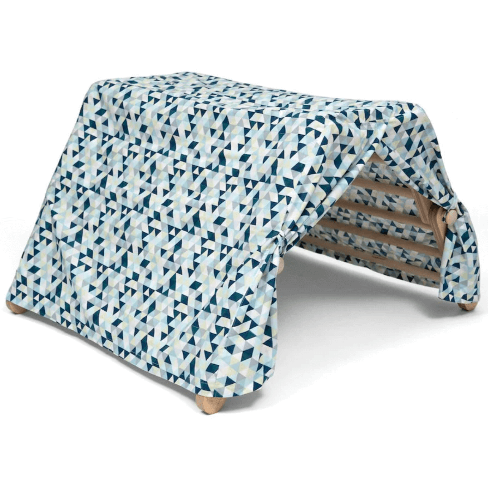 tela azul para triangulo pikler
