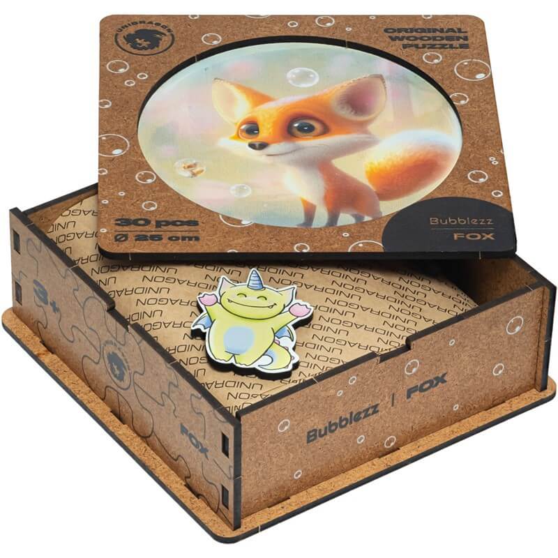 Wooden Fox Puzzle