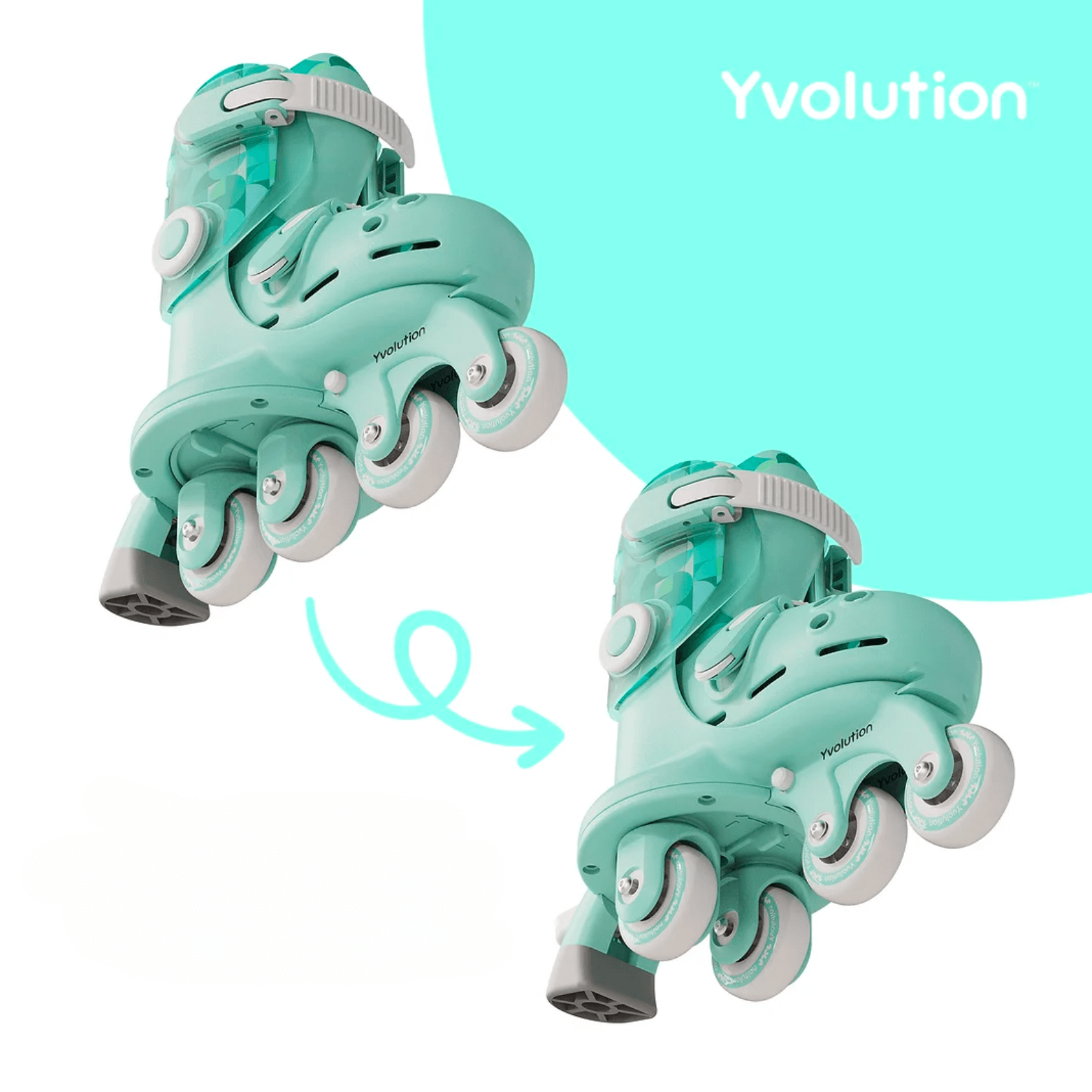 Twista Green Skates 23-28