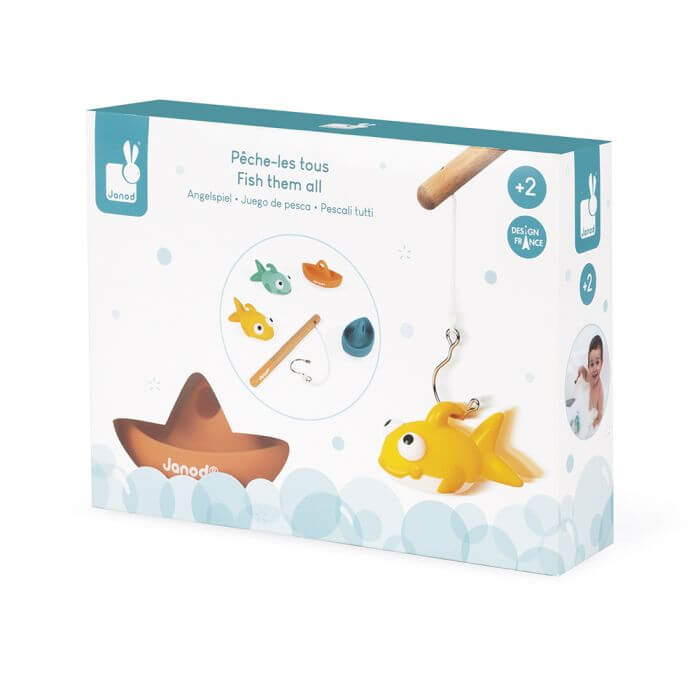 Juego de Pesca para el baño