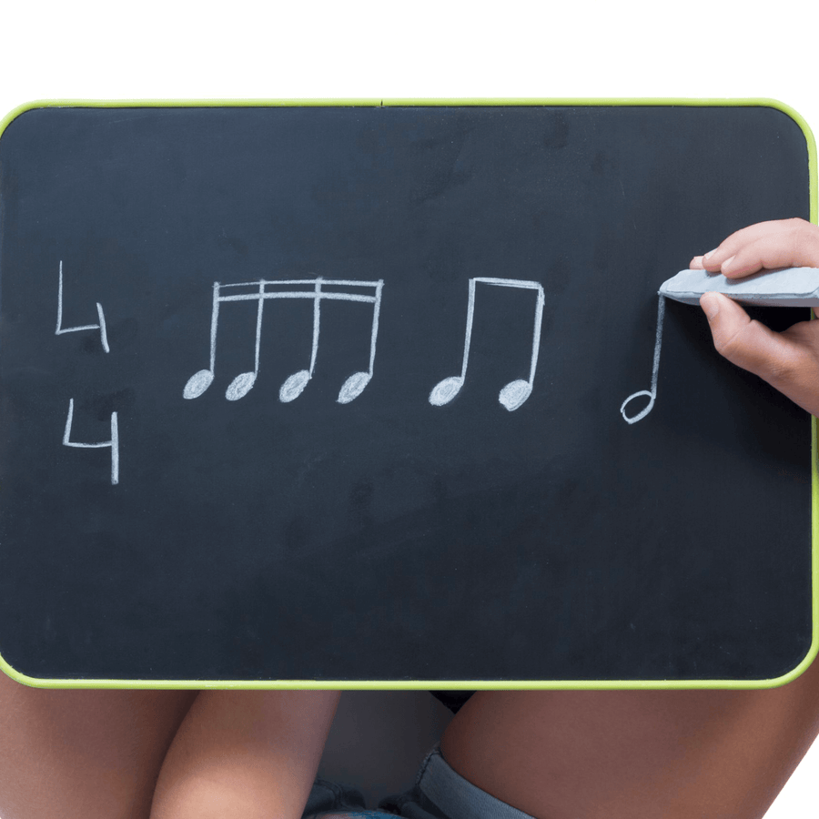 Musical magnetic whiteboard 