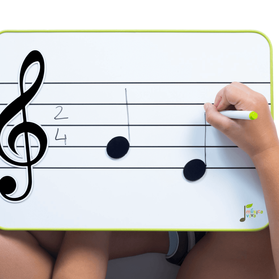 Musical magnetic whiteboard 