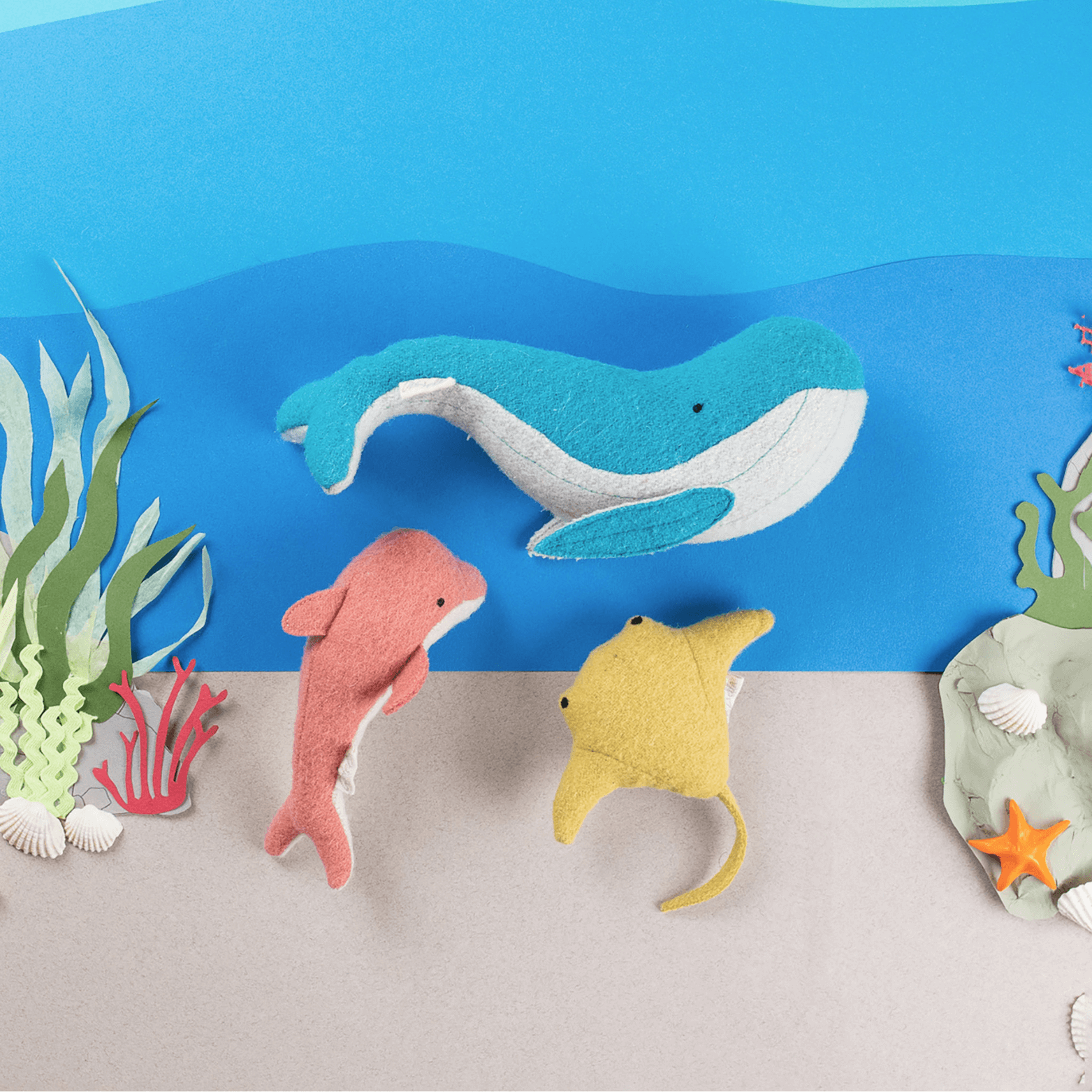 Wool Ocean Animals