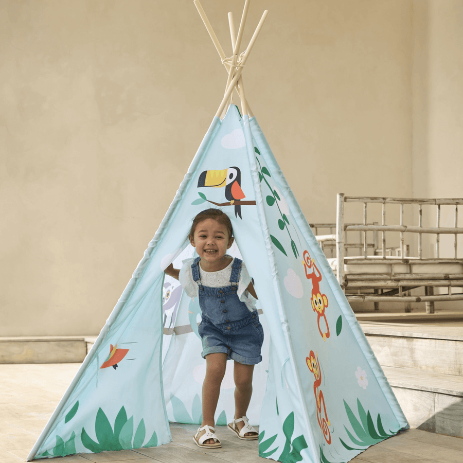 Tropical Animal Tipi 