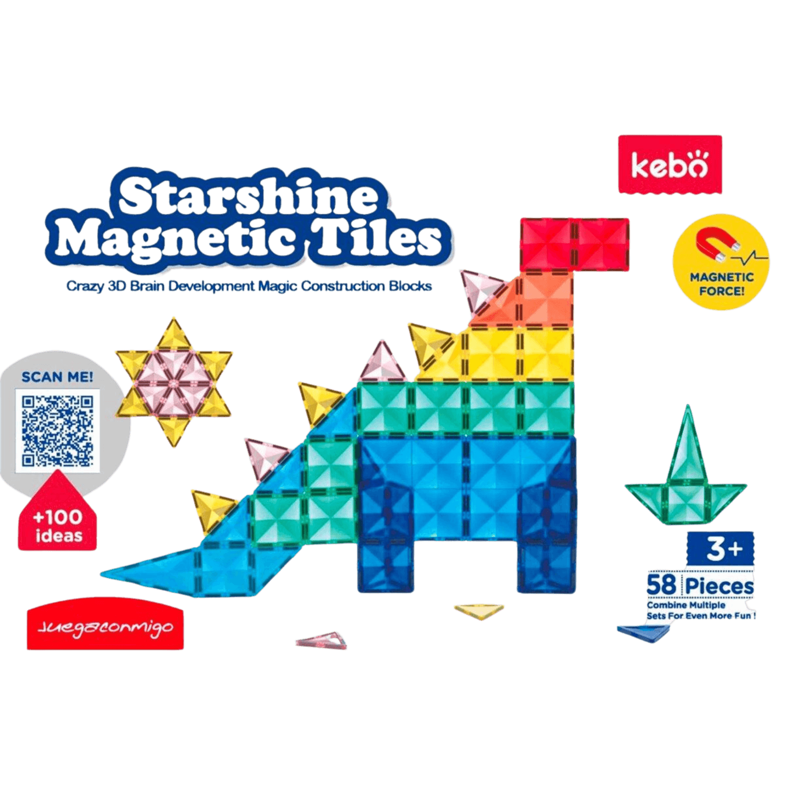 Starshine, piezas magnéticas