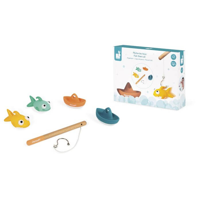 Juego de Pesca para el baño