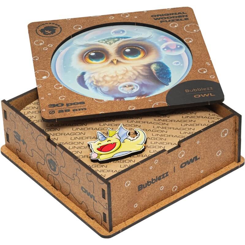 Wooden Owl Puzzle