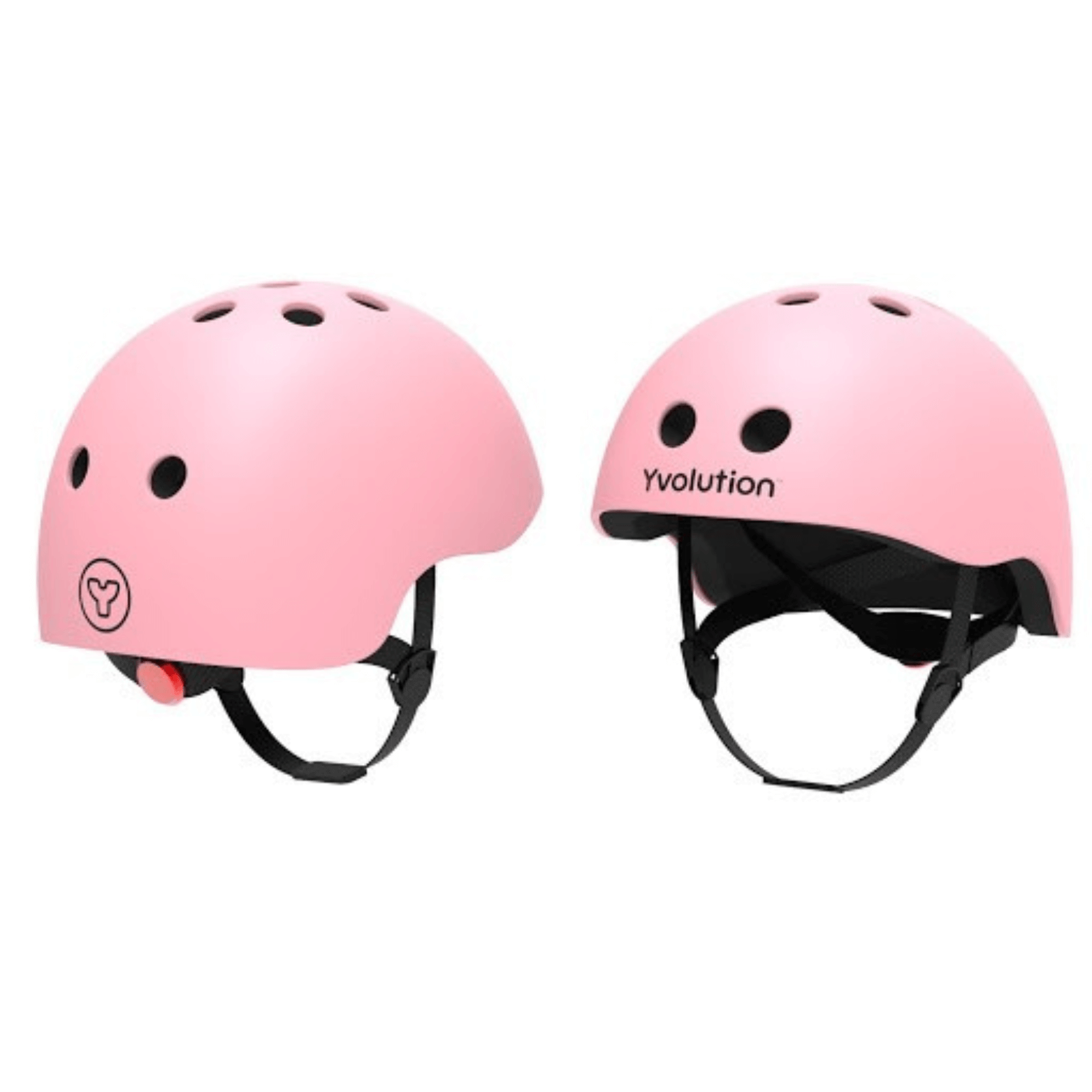 casco para bici rosa