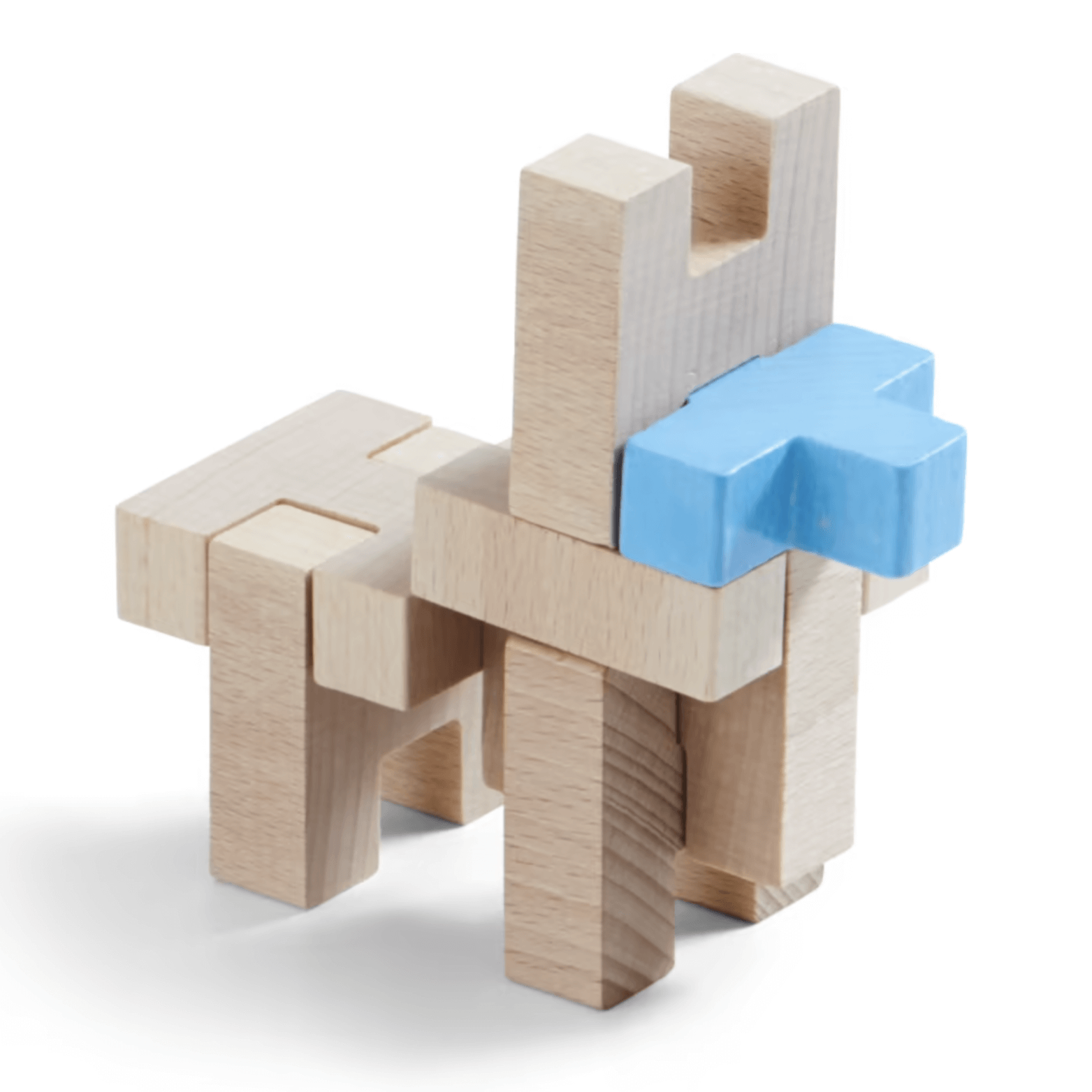 construir formas originales con bloques de madera