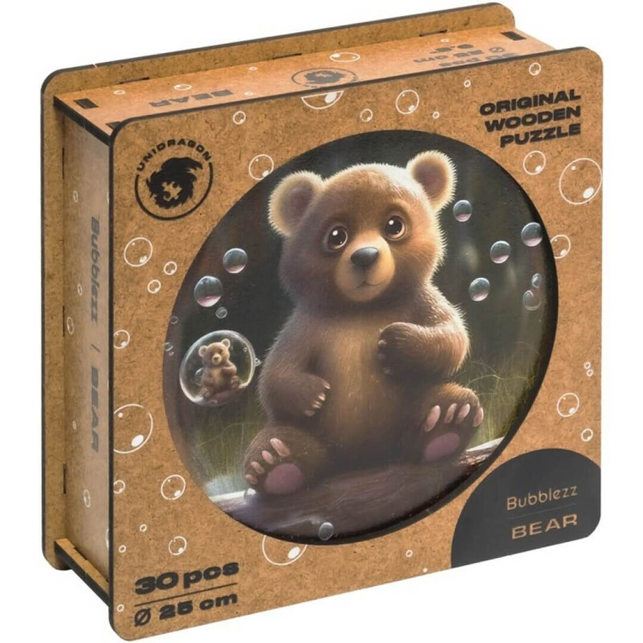 Wooden Puzzle Bear