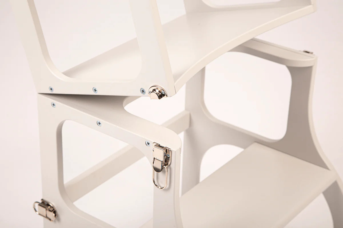 White Convertible Learning Tower
