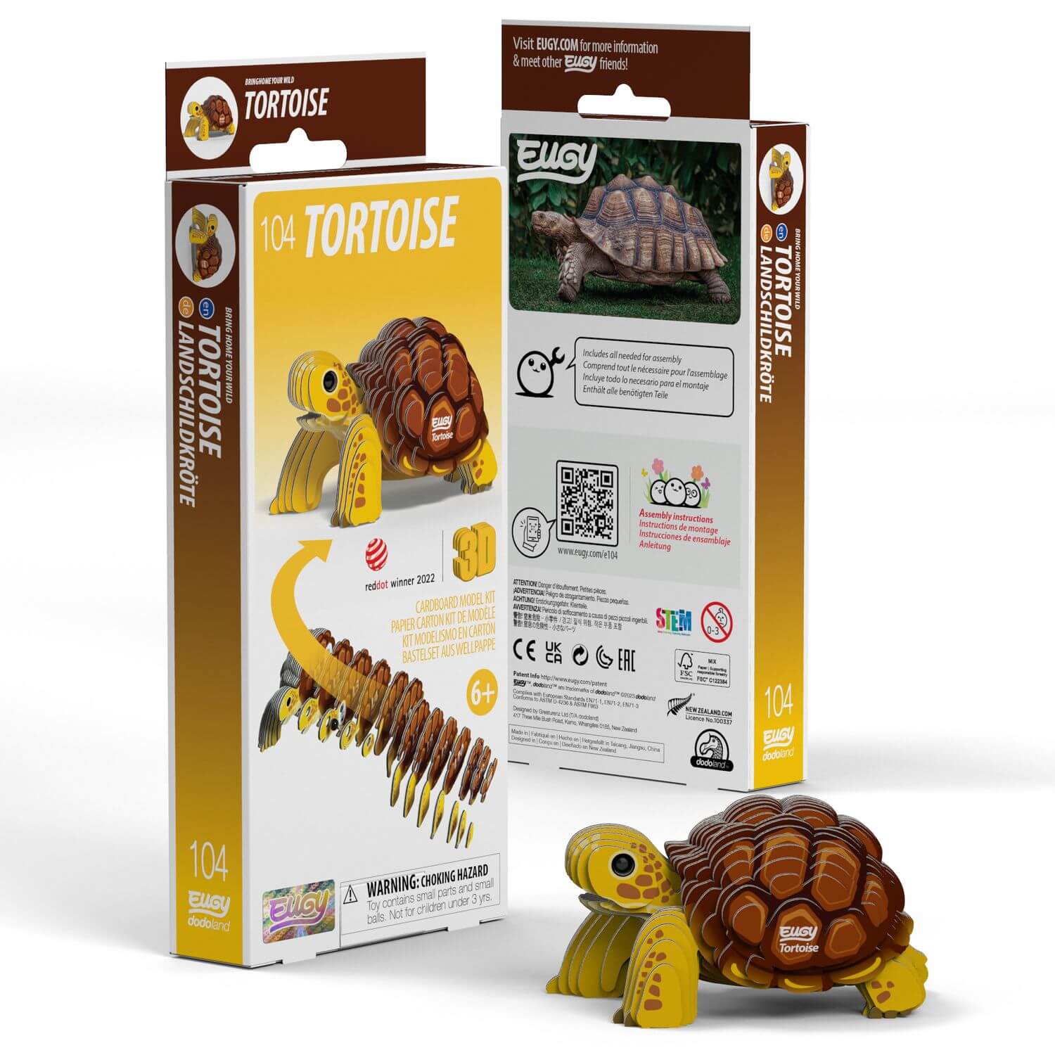 Animales 3D - Tortuga de tierra